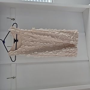 H&M floral applique dress size XS